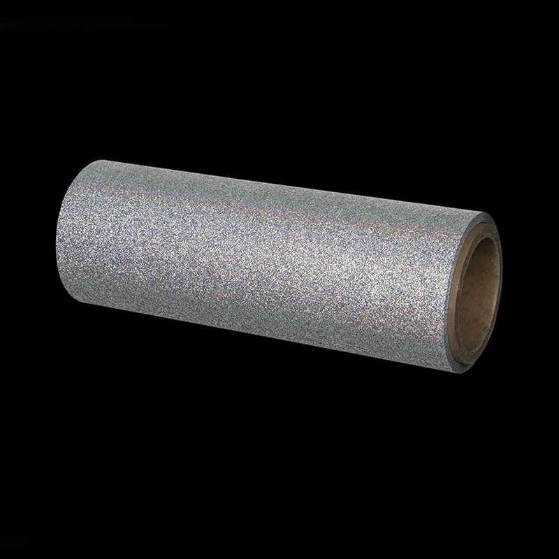 Filme de glitter holográfico metalizado
